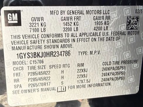 Used 2017 Cadillac Escalade Luxury RWD image 38