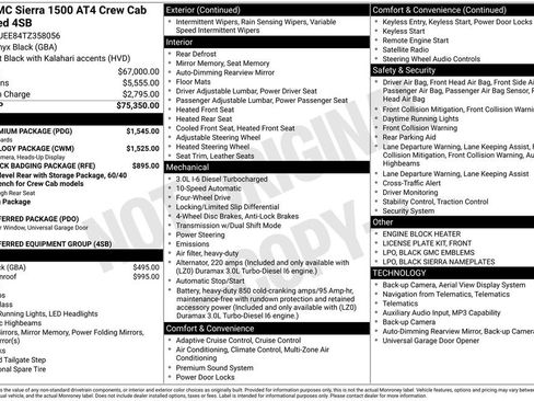 New 2026 GMC Sierra 1500 AT4 w/ AT4 Premium Package AWD/4WD image 6