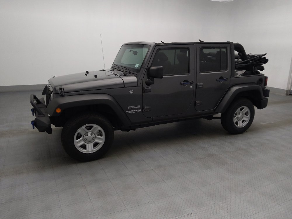 Used 2017 Jeep Wrangler Unlimited Sport w/ Connectivity Group AWD/4WD image 2