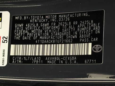 New 2026 Toyota Camry XLE w/ Premium Plus Package FWD image 20