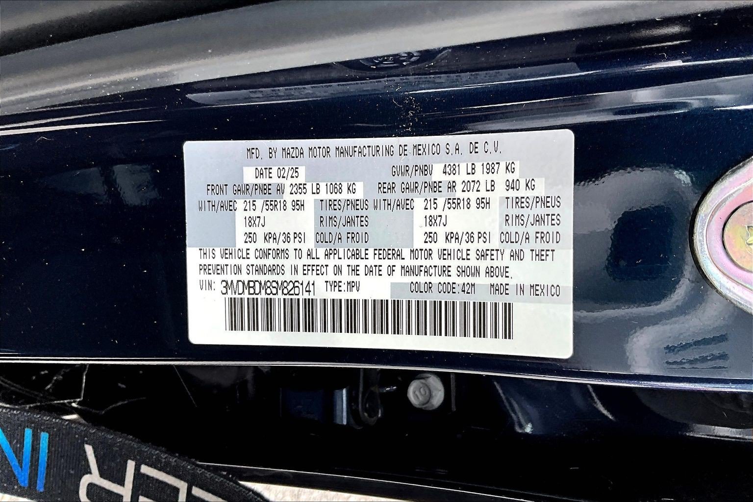 Used 2025 MAZDA CX-30 AWD 2.5 S w/ Premium Package image 14