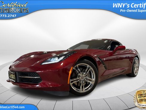 Used 2017 Chevrolet Corvette Stingray Coupe w/ 1LT RWD image 1