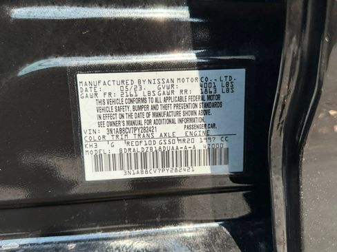 Used 2023 Nissan Sentra SV w/ All-Weather Package FWD image 41