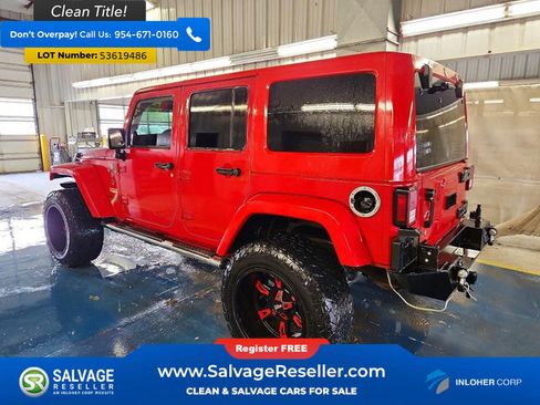 Used 2014 Jeep Wrangler Unlimited Sahara w/ Mopar Chrome Edition Group AWD/4WD image 3