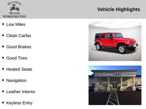 Used 2015 Jeep Wrangler Unlimited Sahara w/ Dual Top Group AWD/4WD image 14