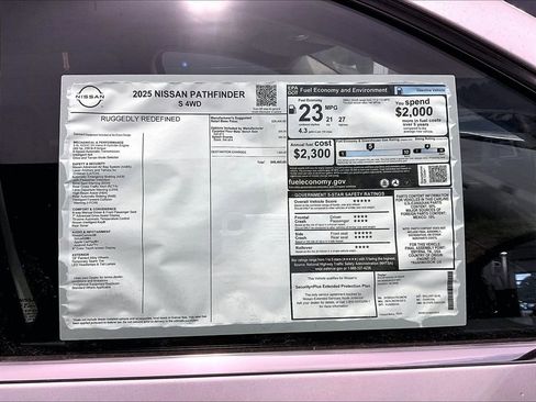 New 2025 Nissan Pathfinder S image 14