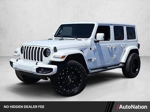 Used 2020 Jeep Wrangler Unlimited Sahara AWD/4WD image 1