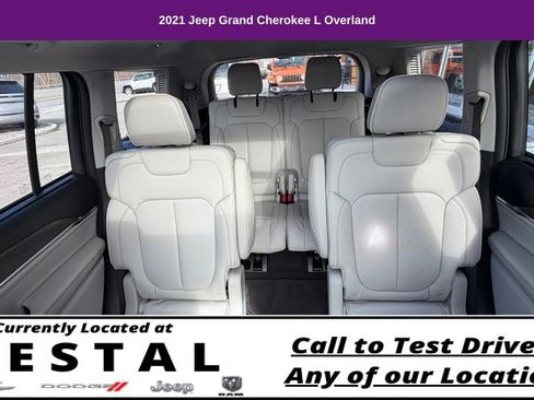 Used 2021 Jeep Grand Cherokee L Overland w/ Advanced Protech Group III AWD/4WD image 17
