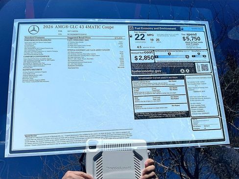 New 2026 Mercedes-Benz GLC 43 AMG GLC 43 AMG image 14