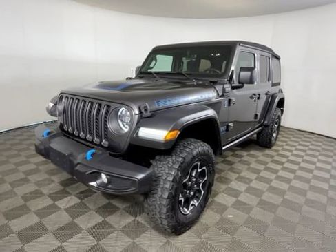 Used 2023 Jeep Wrangler Unlimited Rubicon 4xe w/ Cold Weather Group AWD/4WD image 14