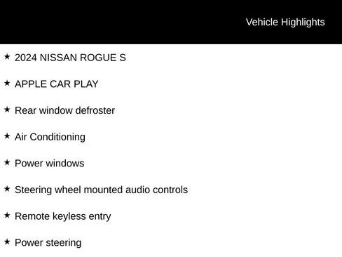 Certified 2024 Nissan Rogue S AWD/4WD image 6