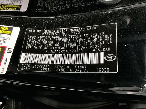 Used 2025 Toyota Camry LE w/ Convenience Package FWD image 36