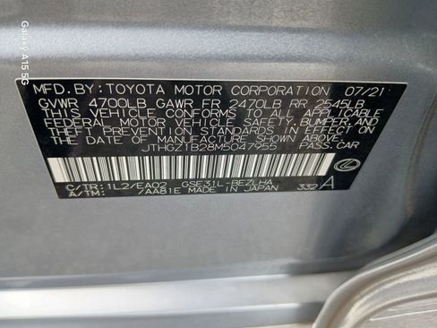 Used 2021 Lexus IS 350 F Sport RWD image 10