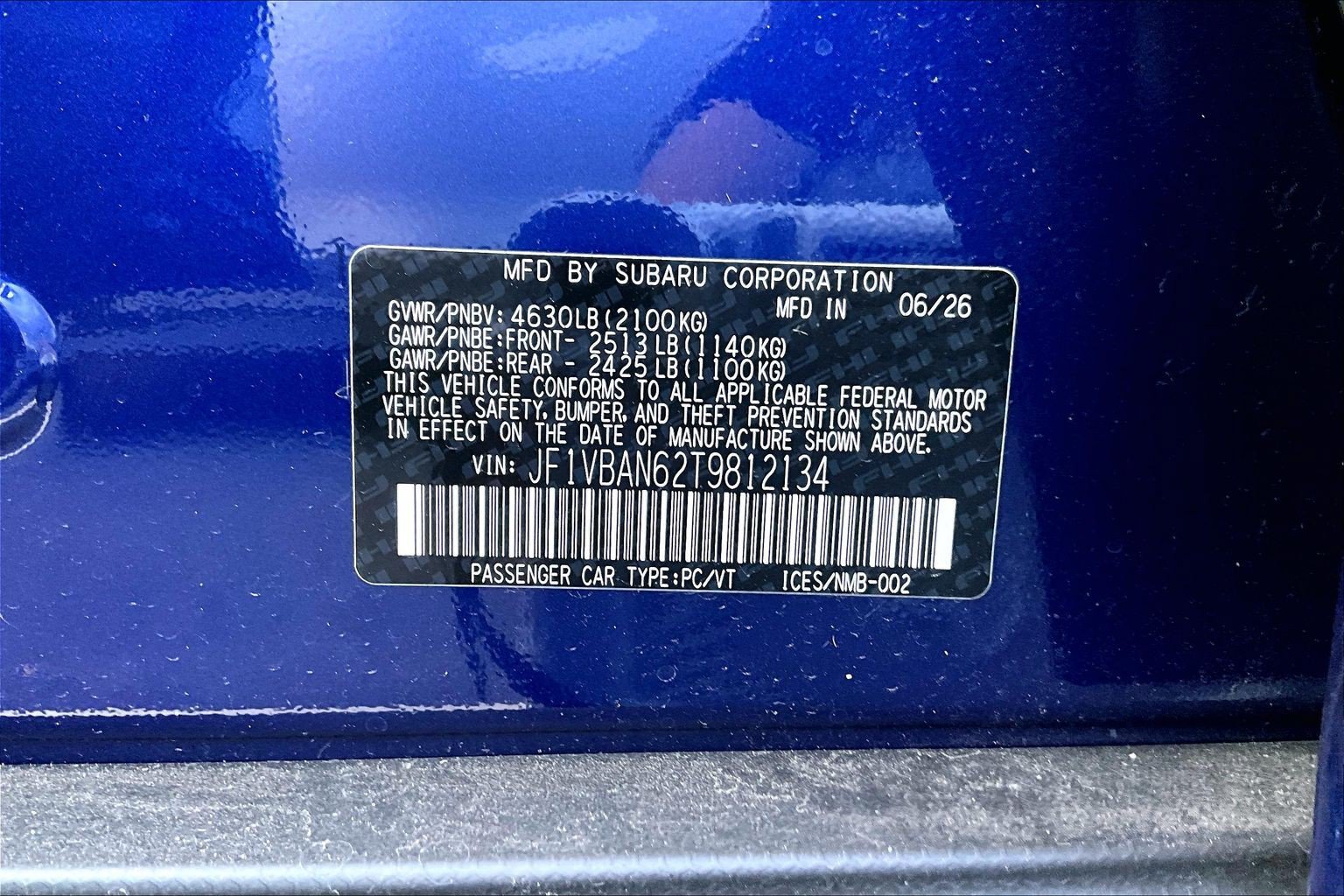 New 2026 Subaru WRX Limited AWD/4WD image 27