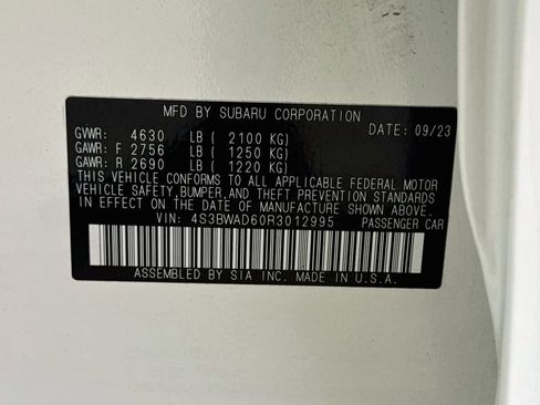 Certified 2024 Subaru Legacy Premium AWD/4WD image 28
