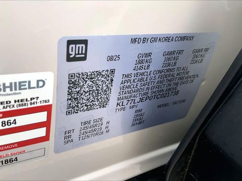 Certified 2026 Chevrolet Trax RS w/ Sunroof Package FWD image 37
