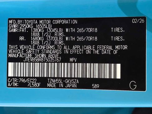 Certified 2026 Toyota 4Runner TRD Pro AWD/4WD image 32
