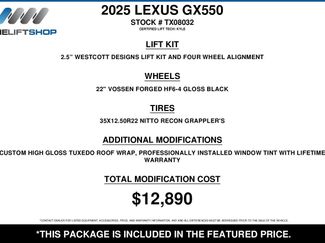 Used 2025 Lexus GX 550 w/ Accessory Package (2T) AWD/4WD video 2