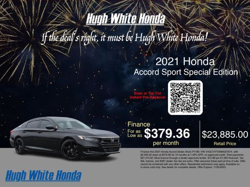 Used 2021 Honda Accord Sport Special Edition image 3