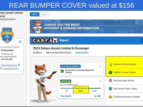 Used 2023 Subaru Ascent Limited w/ Technology Package AWD/4WD image 13