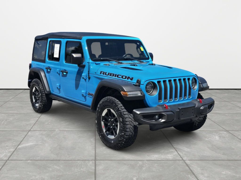 Used 2021 Jeep Wrangler Unlimited Rubicon w/ LED Lighting Group AWD/4WD image 2