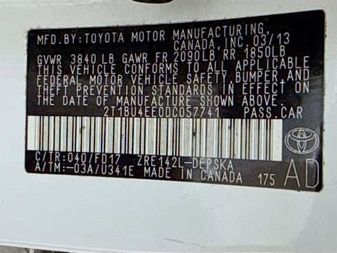 Used 2013 Toyota Corolla S w/ Premium Pkg image 29