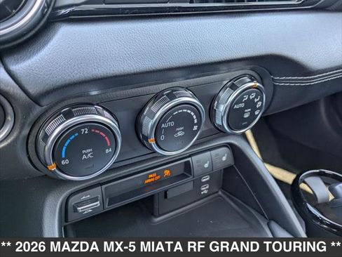 New 2026 MAZDA MX-5 Miata RF Grand Touring w/ Appearance Package RWD image 10