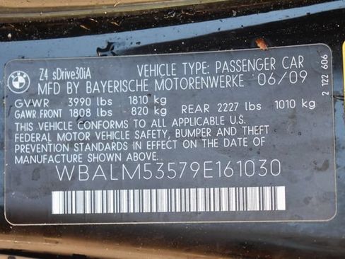 Used 2009 BMW Z4 sDrive30i RWD image 15