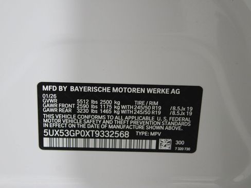 New 2026 BMW X3 xDrive30 w/ M Sport Package image 20