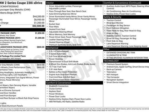 New 2026 BMW 230i xDrive 230i xDrive w/ M Sport Package image 4