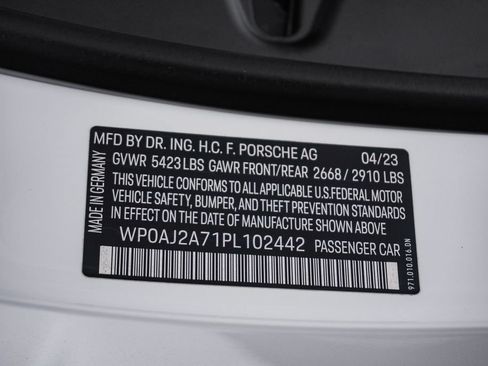Certified 2023 Porsche Panamera 4 Platinum Edition AWD/4WD image 30