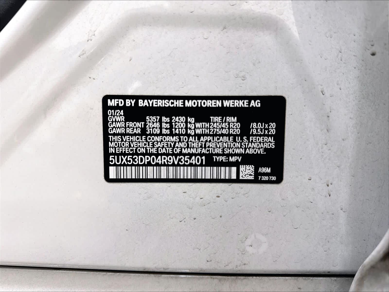 Used 2024 BMW X3 xDrive30i w/ Premium Package AWD/4WD image 35