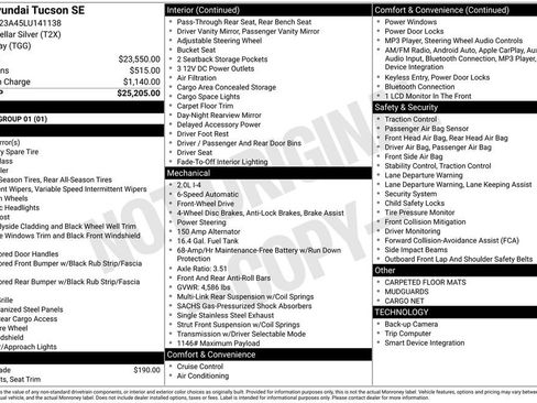 Used 2020 Hyundai Tucson SE image 6