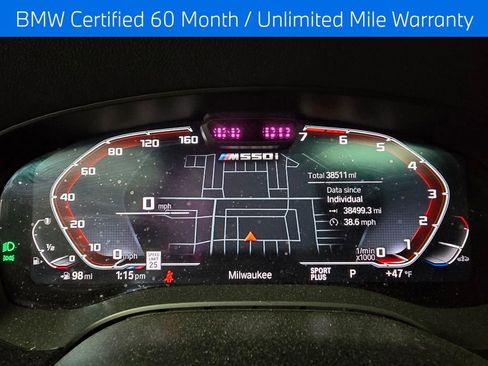 Certified 2023 BMW M550i xDrive w/ Executive Package AWD/4WD image 41
