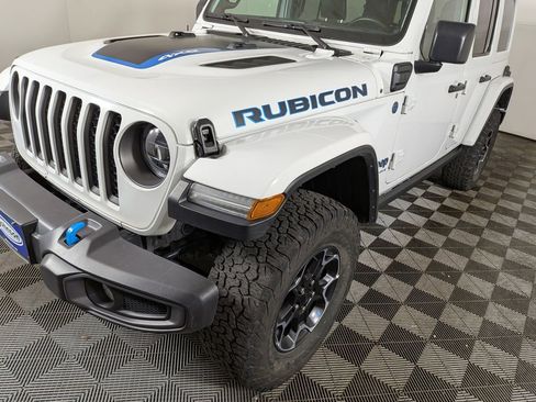 Certified 2023 Jeep Wrangler Unlimited Rubicon 4xe w/ Cold Weather Group AWD/4WD image 13