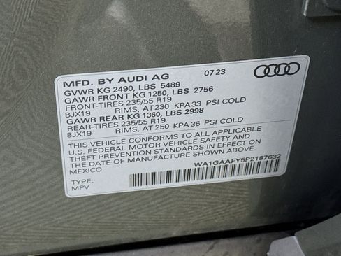 Used 2023 Audi Q5 2.0T Premium w/ Convenience Package AWD/4WD image 26