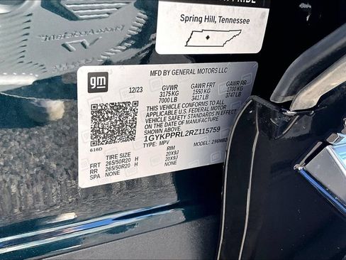 Certified 2024 Cadillac Lyriq Luxury w/ LPO, Floor Liner Package AWD/4WD image 34