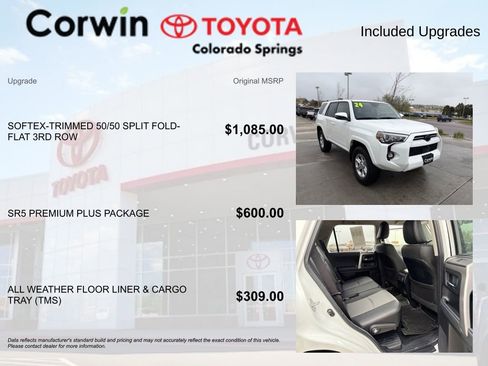 Used 2024 Toyota 4Runner SR5 Premium w/ SR5 Premium Package AWD/4WD image 4