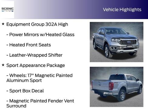 Used 2023 Ford Ranger XLT w/ Equipment Group 302A High image 10