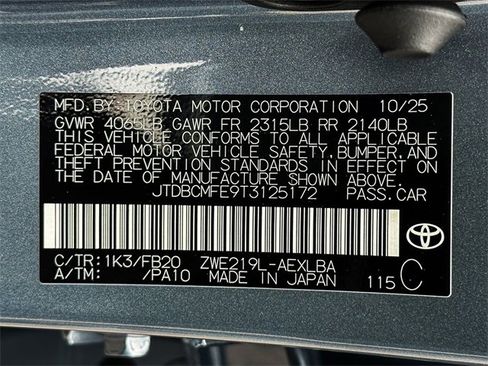 New 2026 Toyota Corolla LE image 22