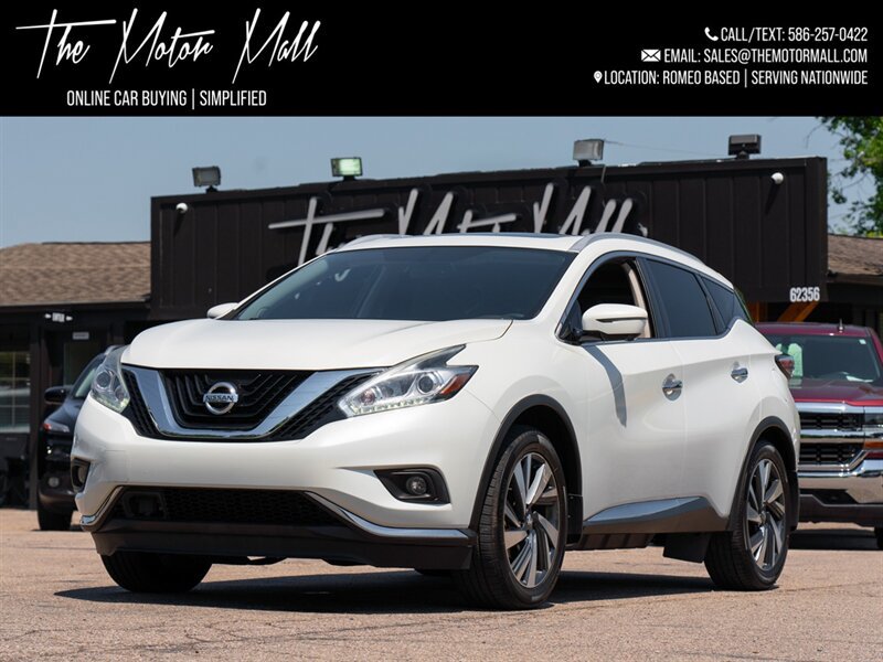 Used 2016 Nissan Murano Platinum w/ Platinum Technology Package AWD/4WD image 1