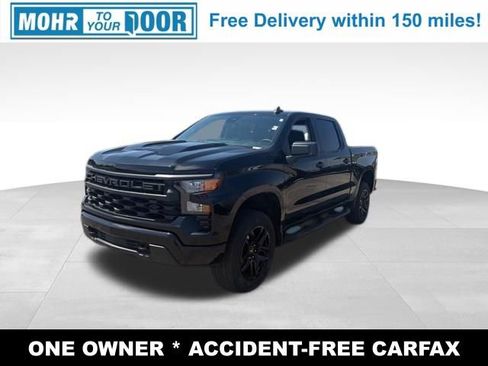Used 2023 Chevrolet Silverado 1500 Custom Trail Boss w/ Midnight Edition image 1
