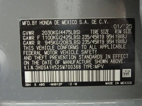 Certified 2025 Acura ADX A-Spec image 34