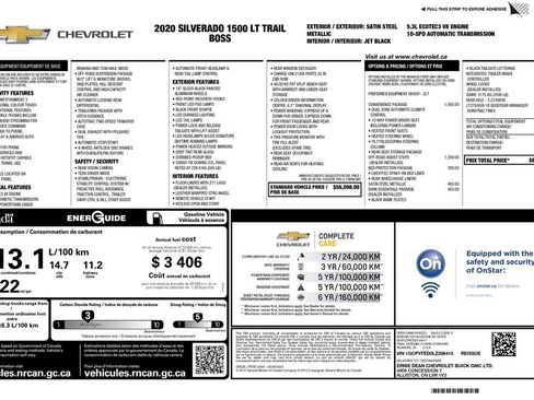 Used 2020 Chevrolet Silverado 1500 LT Trail Boss w/ Convenience Package image 3