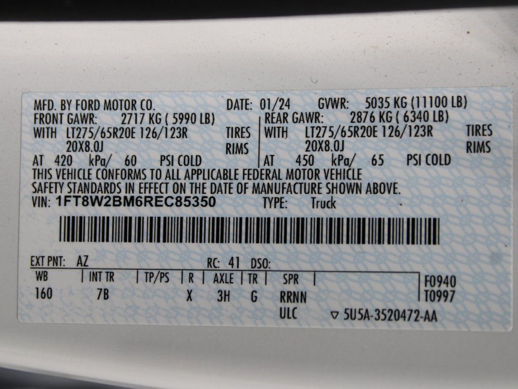 Used 2024 Ford F250 Platinum AWD/4WD image 87