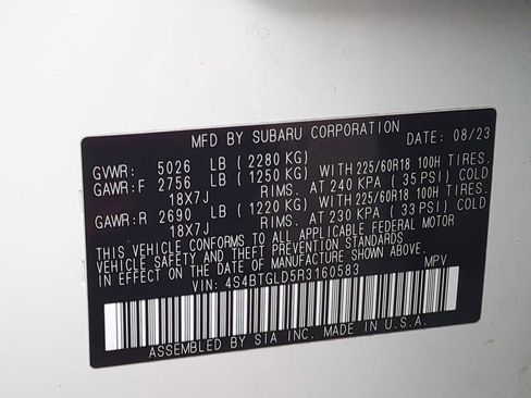 Used 2024 Subaru Outback Onyx Edition XT image 38