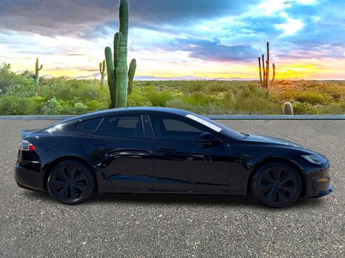 Used 2021 Tesla Model S Plaid AWD/4WD image 3
