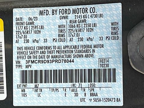 Used 2023 Ford Bronco Sport Badlands image 30