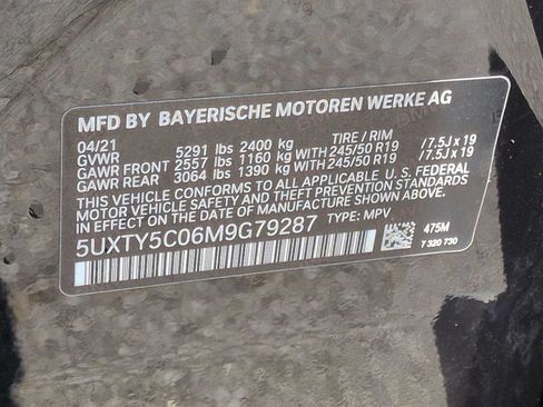 Used 2021 BMW X3 xDrive30i w/ Executive Package AWD/4WD image 37