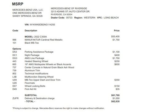 Certified 2022 Mercedes-Benz C 300 Cabriolet image 27